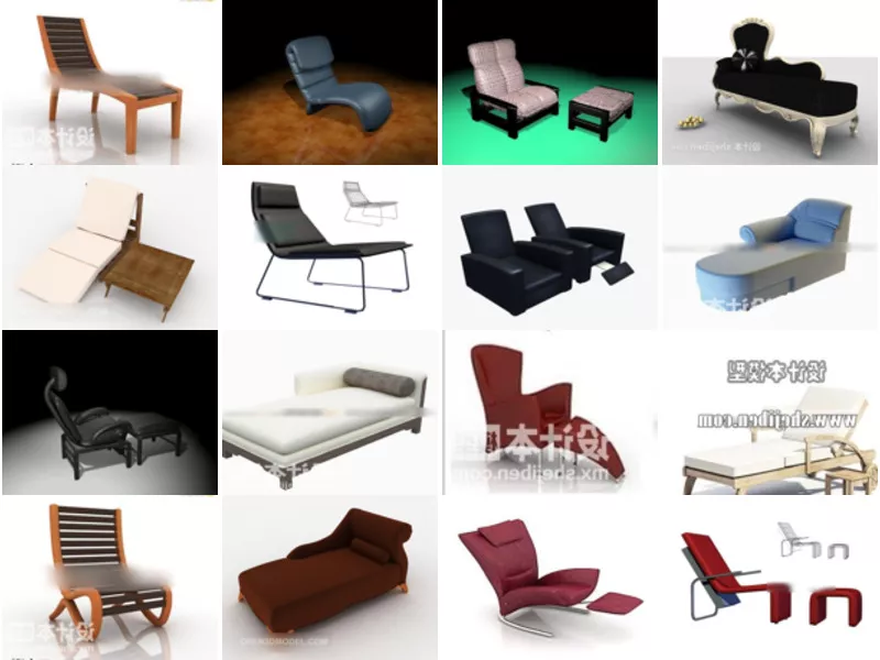 Top 30 Recliner 3D Models Resources Most Popular 2022