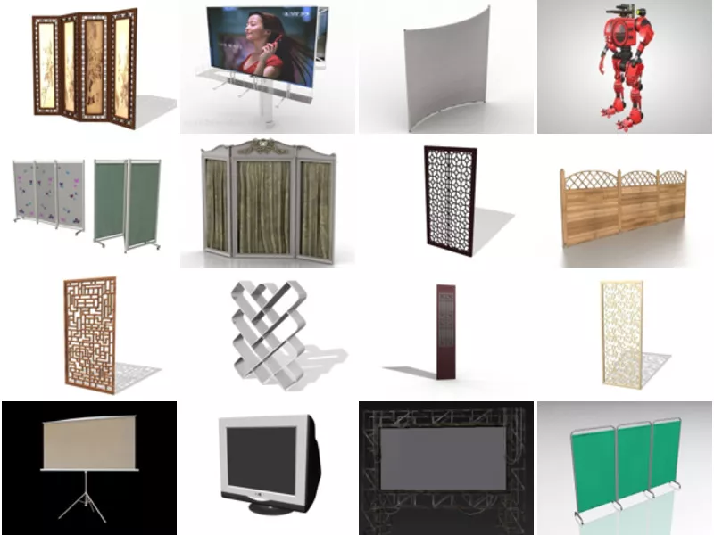Top 30 Screen 3D Models Most Popular 2022