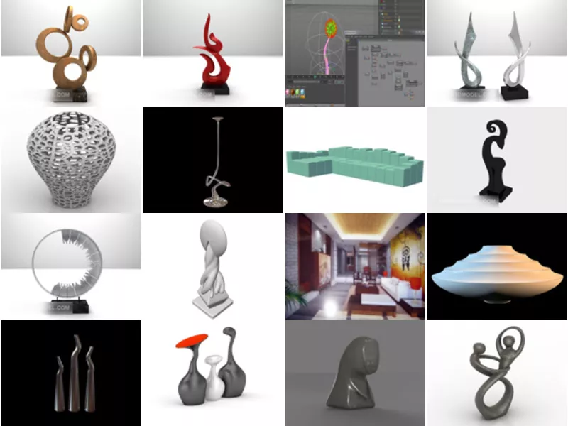 Top 31 Abstract 3D Models for Design Most Popular 2022
