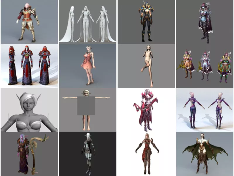 Top 31 Elf 3D Models for Free Most Popular 2022