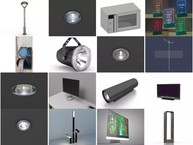Top 31 Led 3D Models Resources Most Popular 2022