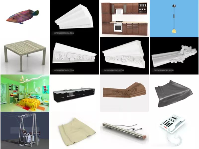 Top 31 Line 3D Models for Design Most Popular 2022