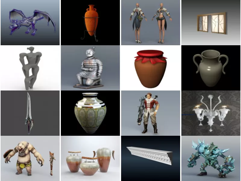 Top 32 Art 3D Models Stuff Most Viewed 2022
