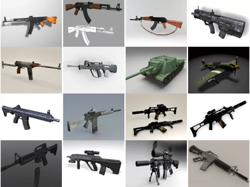 Top 32 Assault 3D Models Most Viewed 2022