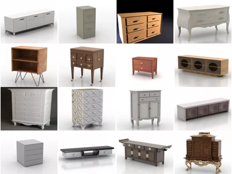 Top 32 Drawers 3D Models for Rendering Most Popular 2022