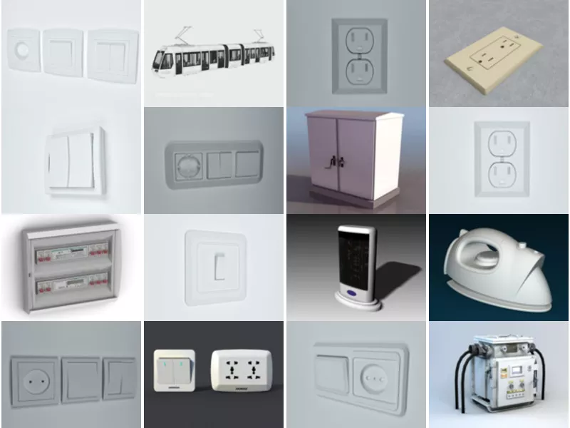 Top 32 Electrical 3D Models for Rendering Most Viewed 2022