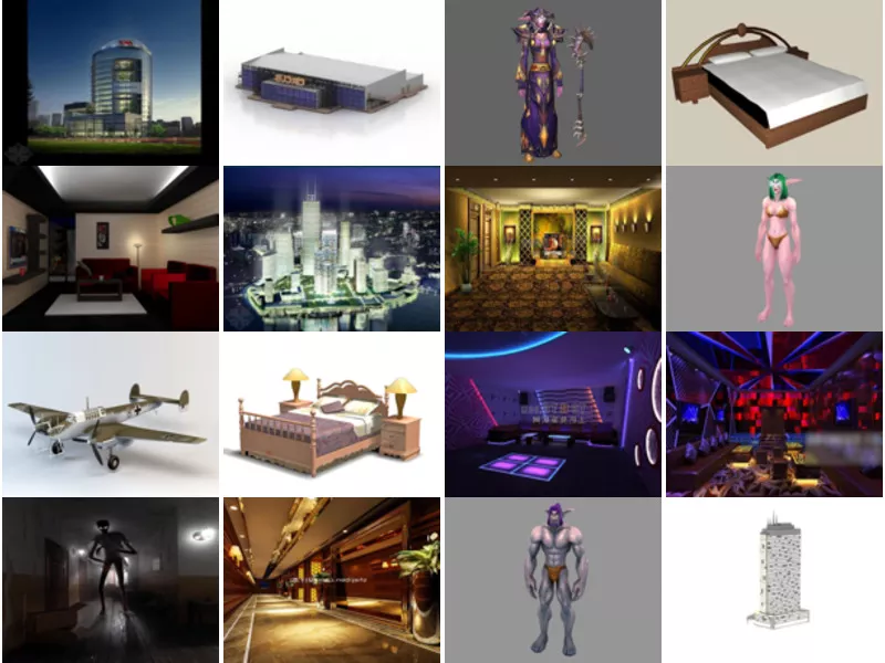 Top 32 Night 3D Models for Rendering Most Viewed 2022
