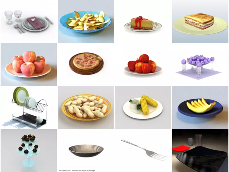 Top 32 Plate 3D Models Most Popular 2022