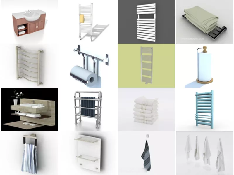 Top 32 Towel 3D Models Most Viewed 2022