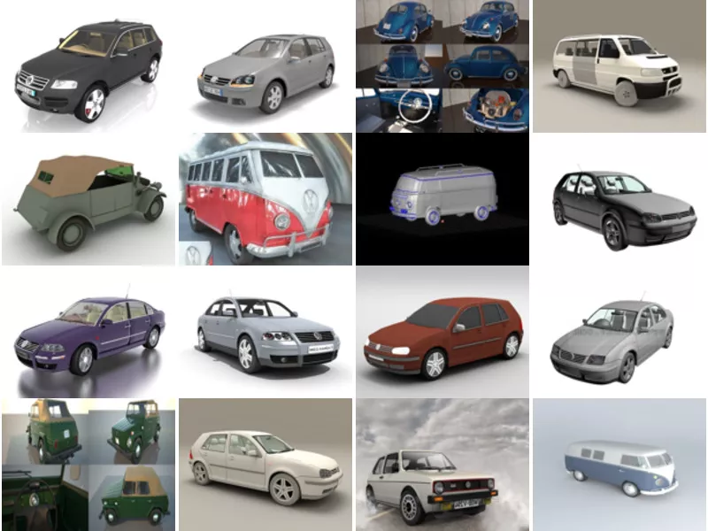 Top 32 Volkswagen 3D Models for Rendering Most Viewed 2022