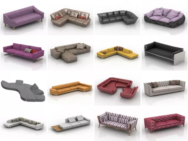 Top 33 Divan 3D Models Most Viewed 2022