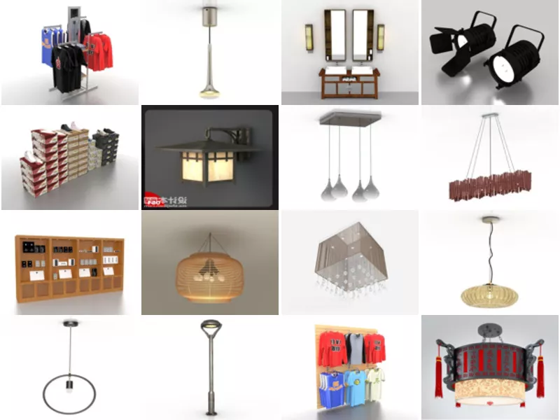 Top 33 Fixtures 3D Models for Design Most Popular 2022