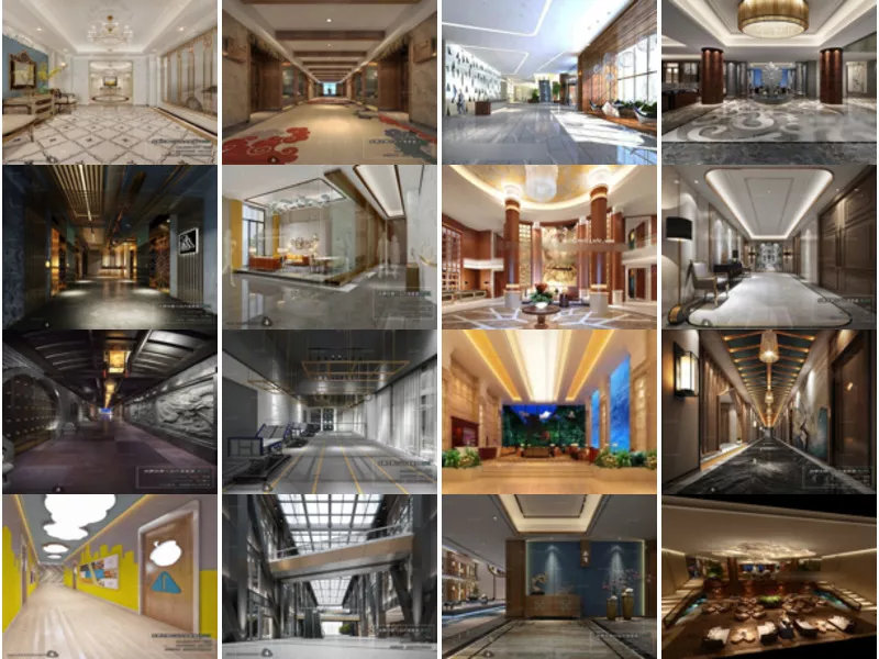 Top 33 Lobby 3D Models Most Viewed 2022