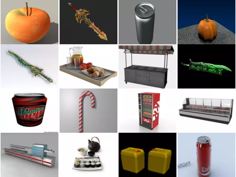 Top 33 Objects 3D Models for Rendering Most Popular 2022