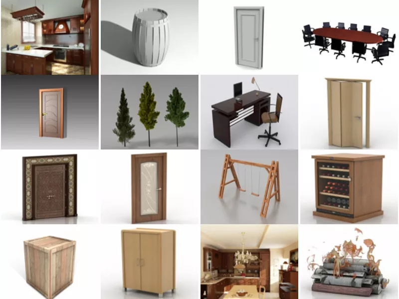 Top 33 Wood 3D Models Resources Most Viewed 2022