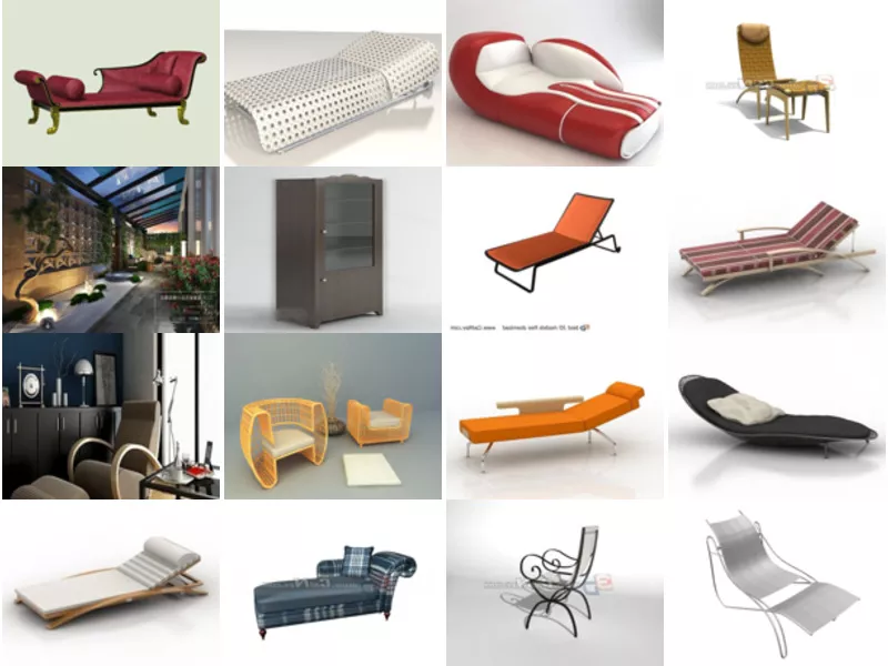 Top 34 Lounge 3D Models for Design Most Popular 2022