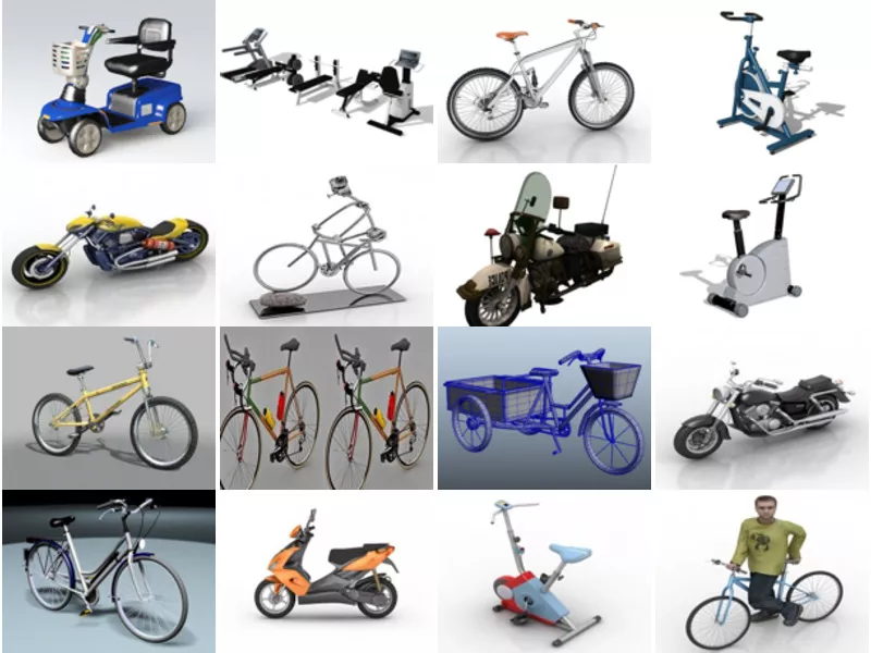 Top 34 Bicycle 3D Models Resources Most Popular 2022