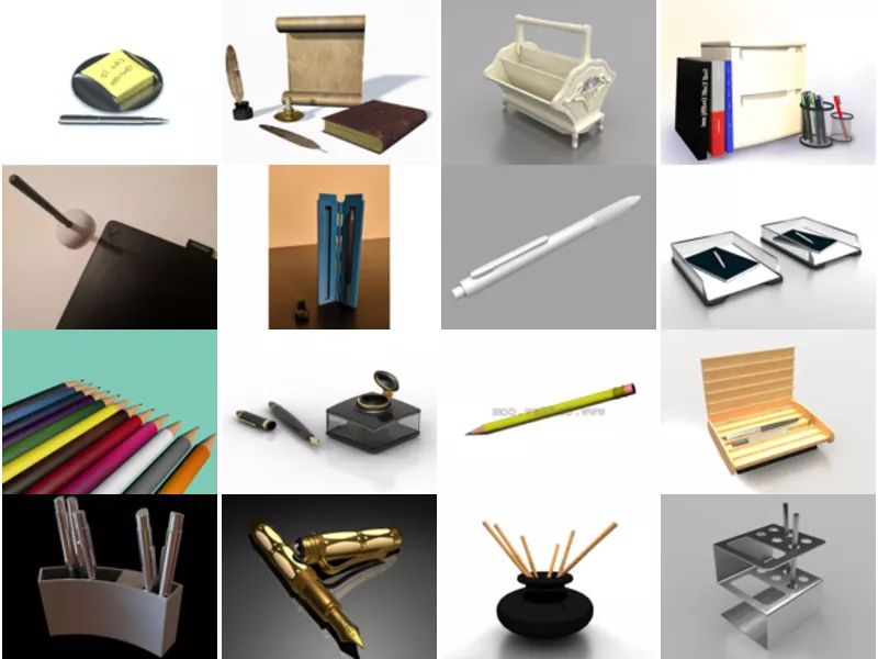 Top 34 Pen 3D Models Resources Most Popular 2022