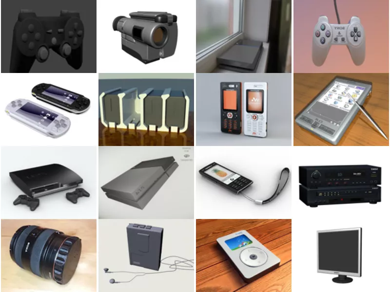 Top 34 Sony 3D Models for Rendering Most Popular 2022