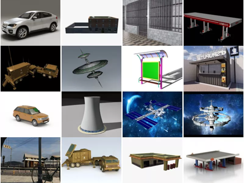 Top 34 Station 3D Models Most Viewed 2022