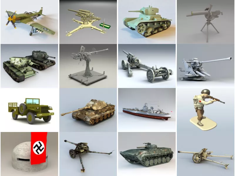 Top 34 Ww2 3D Models for Free Most Viewed 2022