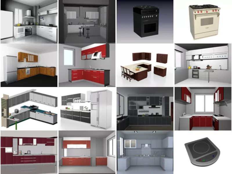 Top 35 Cooking Stove 3D Models for Free Most Viewed 2022