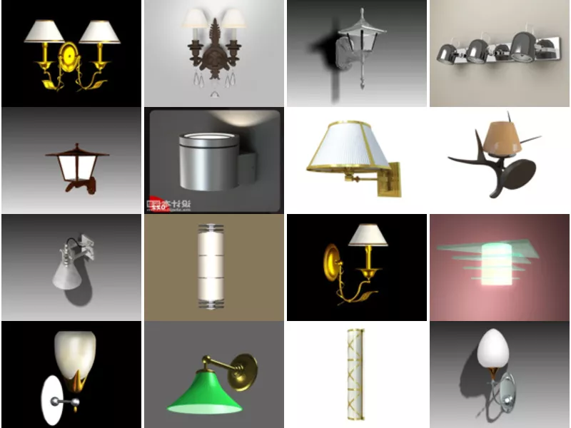 Top 35 Wall Lamp 3D Models Resources Most Popular 2022