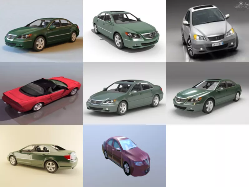 Top 8 Acura 3D Models for Rendering Newest 2022