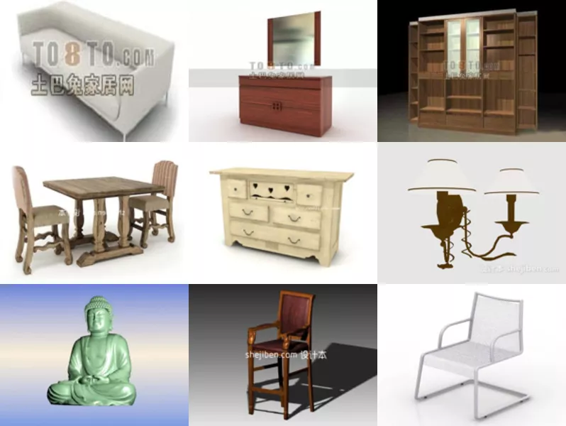 Top 9 3ds Max Material 3D Models for Design Most Recent 2022