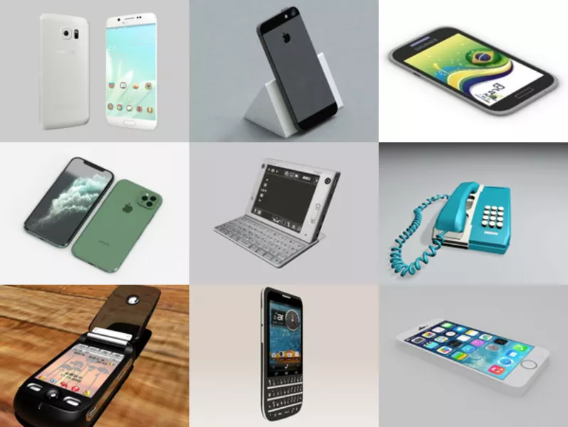 Top 9 3ds Max Phone 3D Models Newest 2022