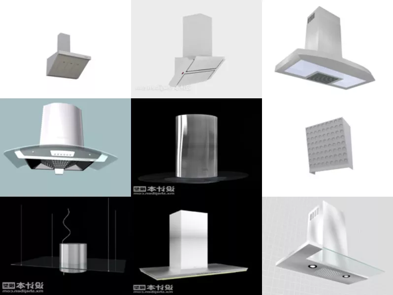 Top 9 3ds Max Range Hood 3D Models for Rendering Most Recent 2022