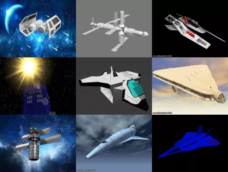 Top 9 Spaceship 3D Models Most Recent 2022