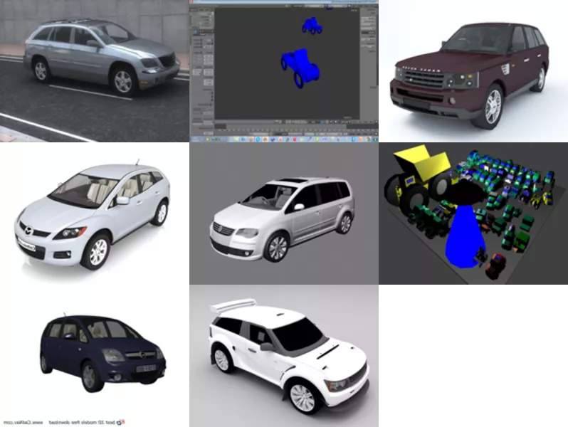Top 9 Suv Car 3D Models Resources Latest 2022