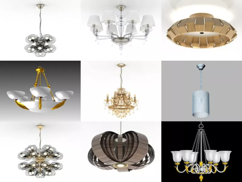 Top 9 Chandelier 3D Models Resources Newest 2022