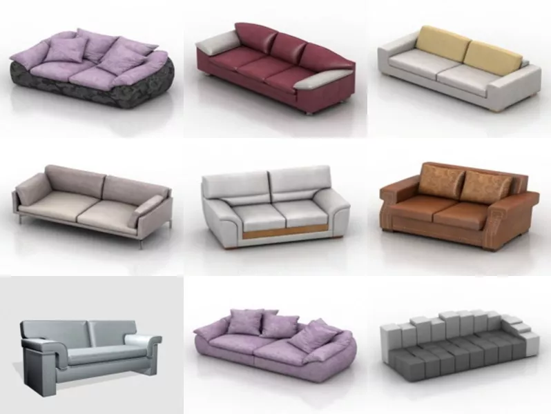 Top 9 Couch 3D Models Newest 2022