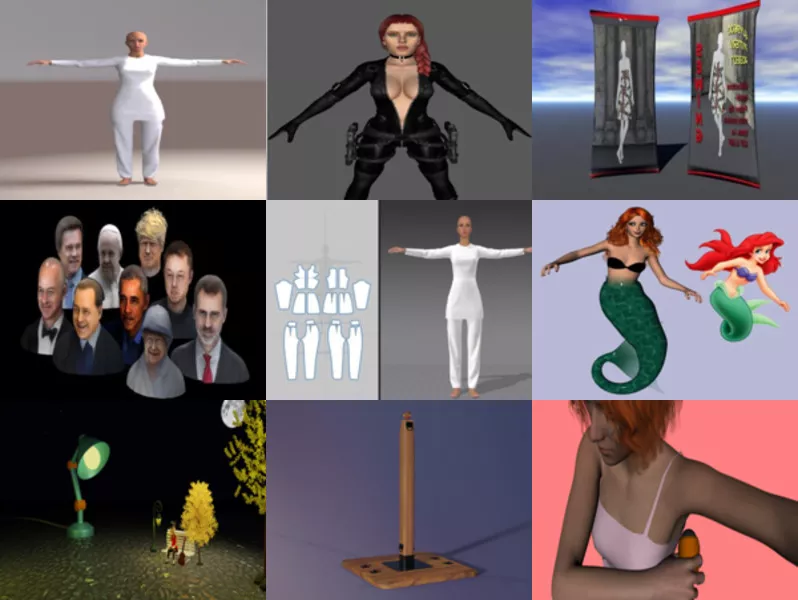 Top 9 Female 3D Models for Design Newest 2022