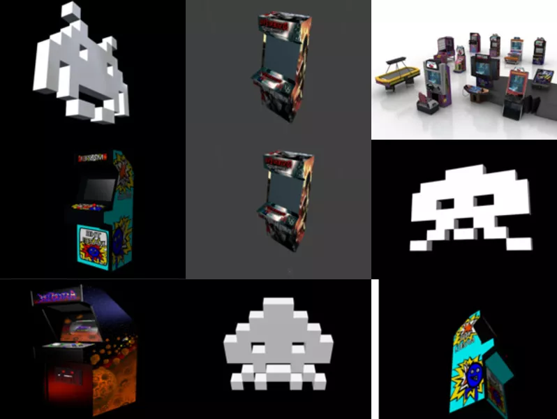 Top 9 Obj Arcade 3D Models Latest 2022