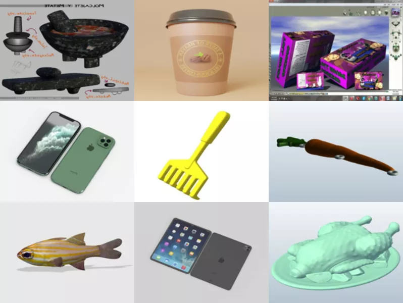 Top 9 Obj Food 3D Models Stuff Latest 2022