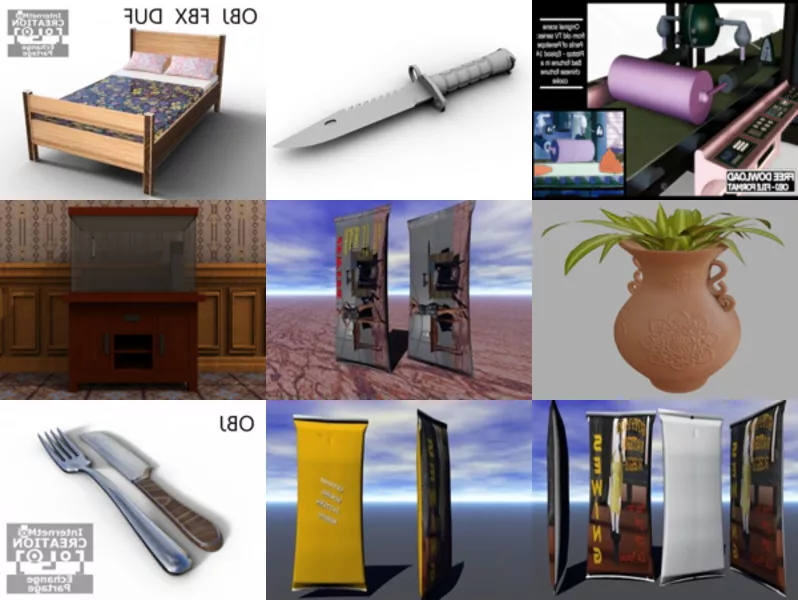 Top 9 Obj Furniture 3D Models Most Recent 2022