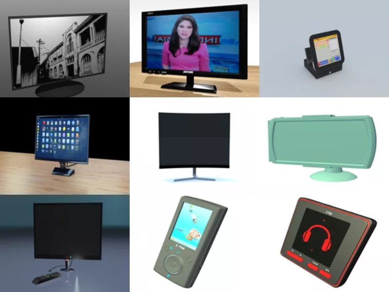 Top 9 Obj Lcd 3D Models Newest 2022