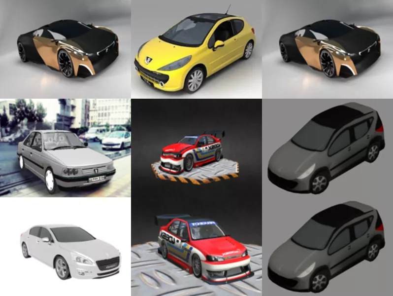 Top 9 Obj Peugeot 3D Models for Design Most Recent 2022