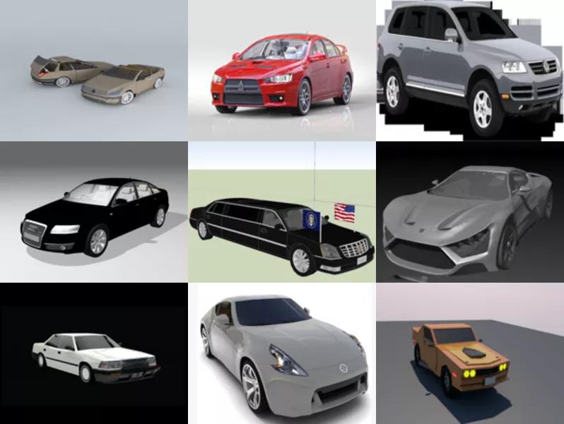 Top 9 Obj Sedan 3D Models Resources Newest 2022