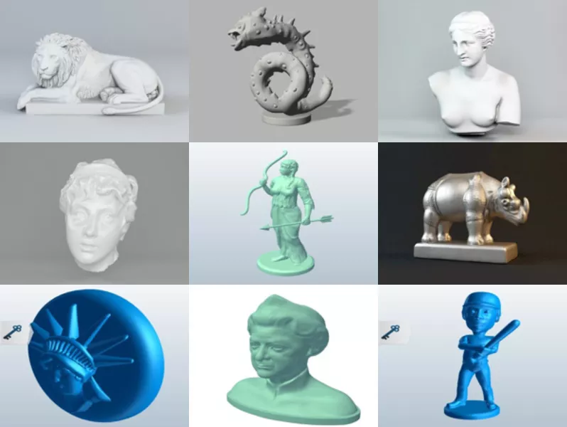 Top 9 Obj Statue 3D Models Newest