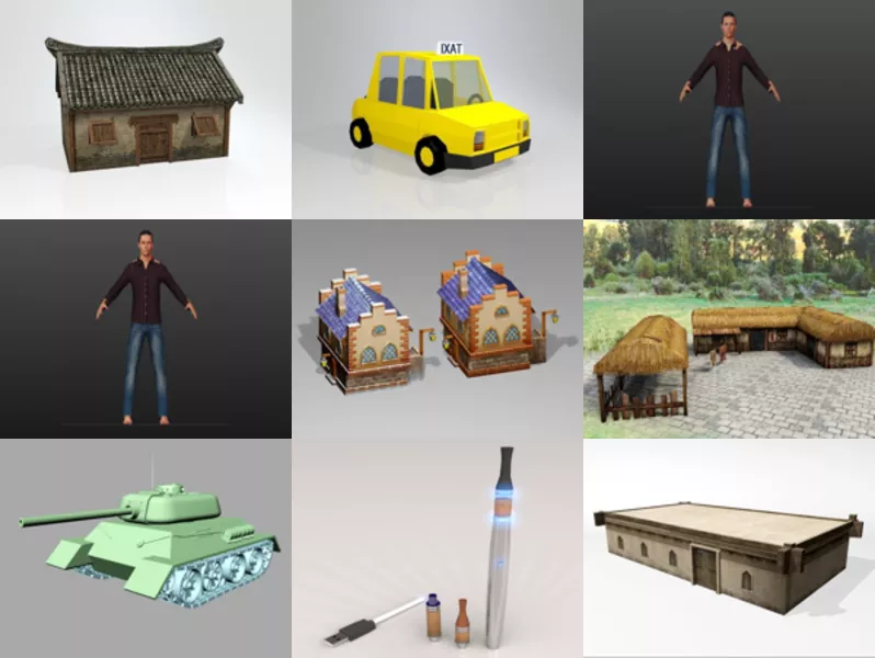 Top 9 Poly 3D Models for Free Most Recent 2022