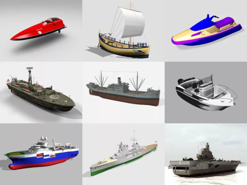 Top 9 Ship 3D Models Stuff Newest 2022
