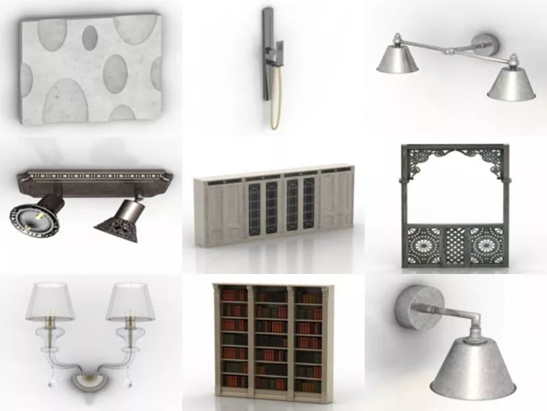 Top 9 Wall 3D Models for Free Most Recent 2022