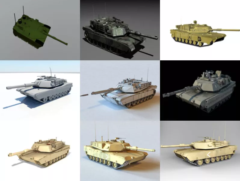 Top 10 Abrams 3D Models Latest 2022