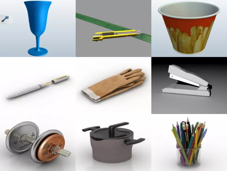 Top 10 Free 3D Accessories Models Latest 2022