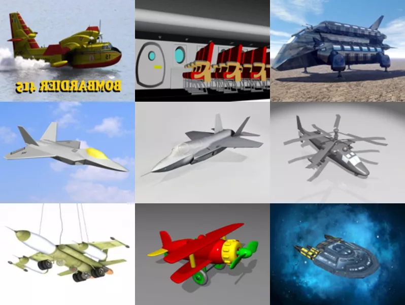 Top 10 Free 3D Airplane Models Latest 2022