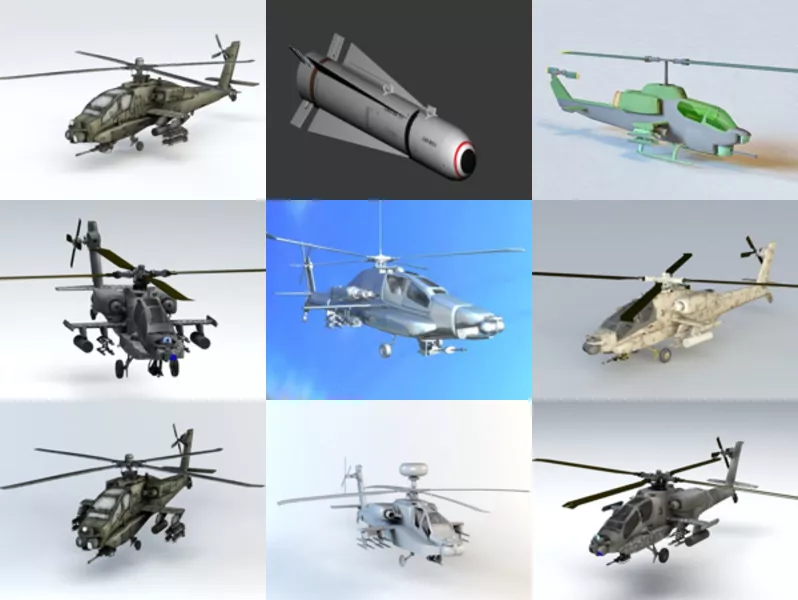 Top 10 Apache 3D Models Most Recent 2022